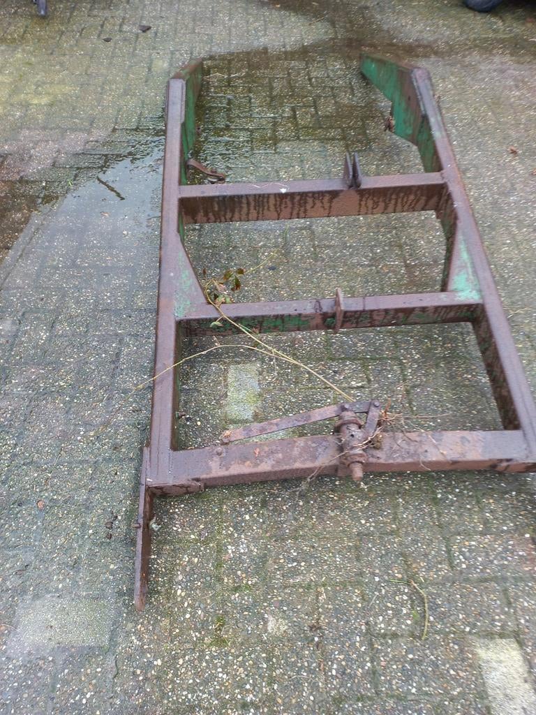 Gebruikte voorlader heeft onder een deutz gezeten, Ophalen, Gebruikt, Deutz - Fahr