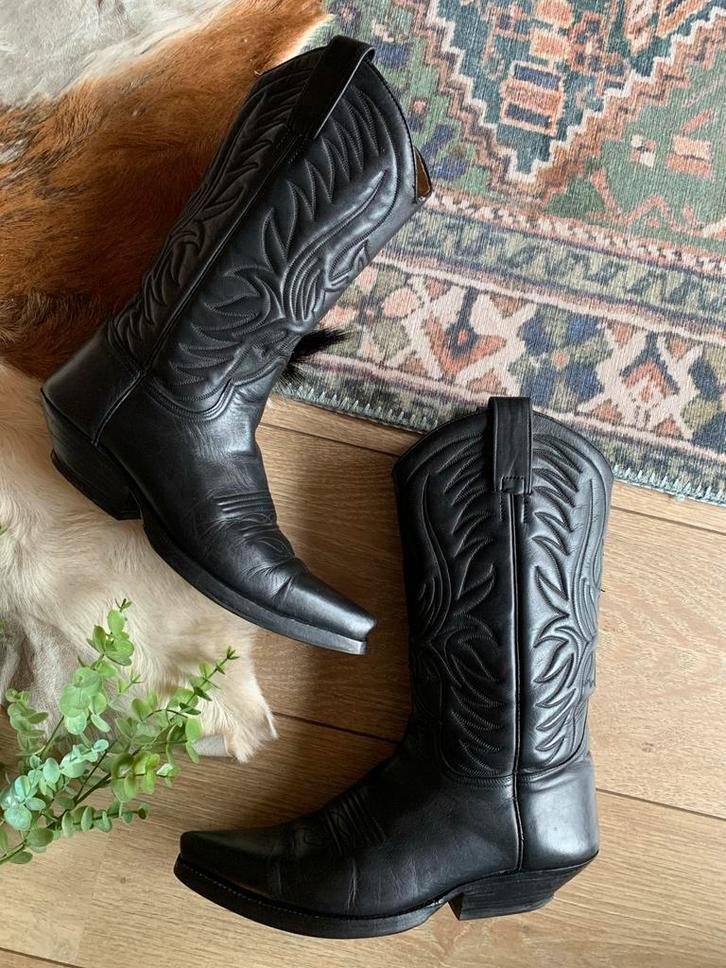 Buffalo cowboylaarzen 40 western boots bohemian laarzen, Kleding | Dames, Schoenen, Hoge laarzen, -, Zwart, -