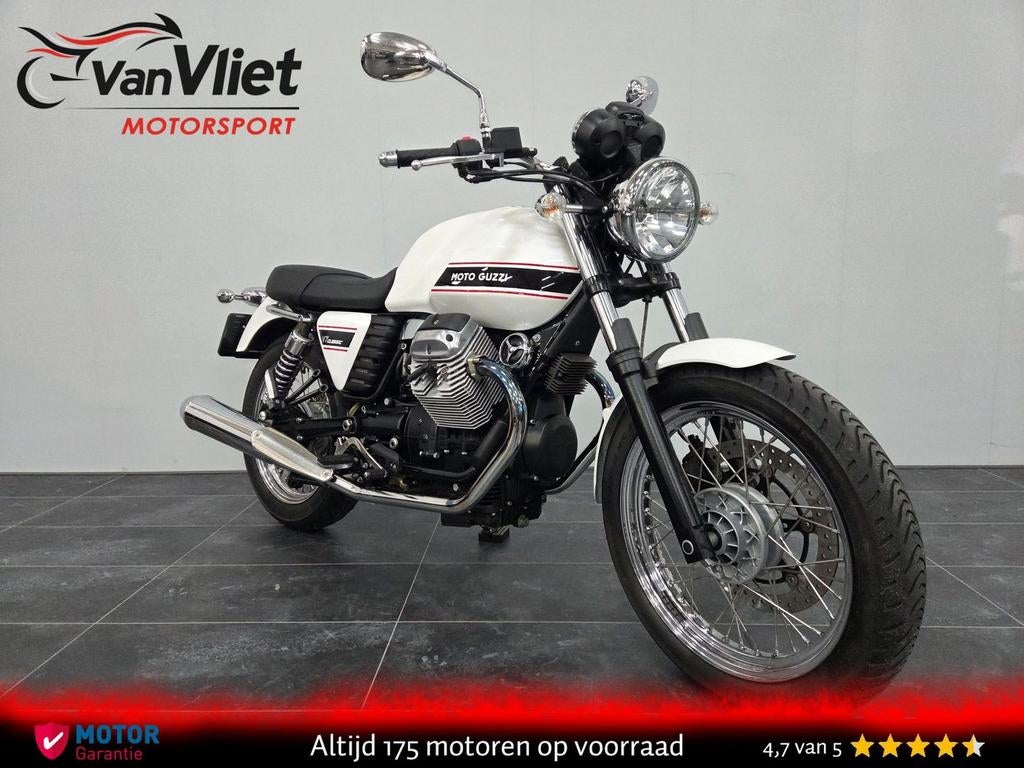 Top Conditie.! Moto Guzzi V7 Classic 90th Anniversary 2011, 2 cilinders, 744 cc, Bedrijf, Onbekend