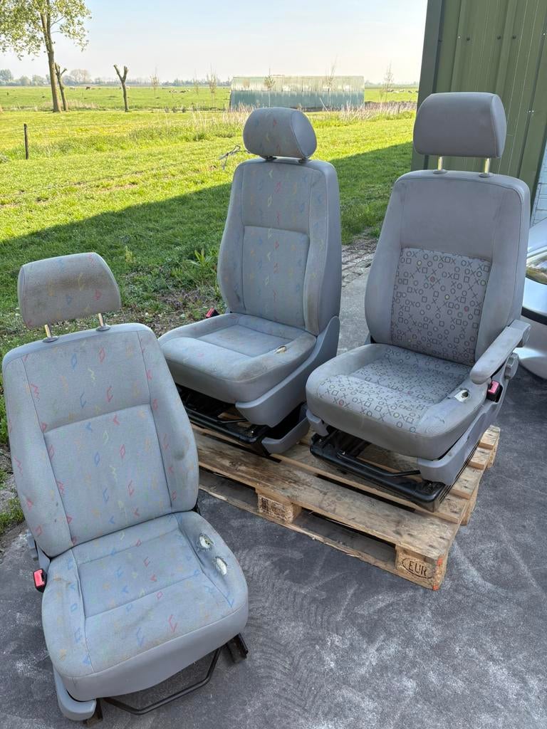 3 gebruikte t5 stoelen, Gebruikt, Volkswagen, Volkswagen, Volkswagen