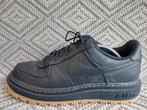 Nike Air Force 1 Low Luxe Black Gum 44.5, Zwart, Nike, Ophalen of Verzenden, Sneakers of Gympen