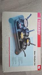 Tomado 6- persoons wok/ wadjan set, Ophalen of Verzenden, Zo goed als nieuw, 4 t/m 7 personen