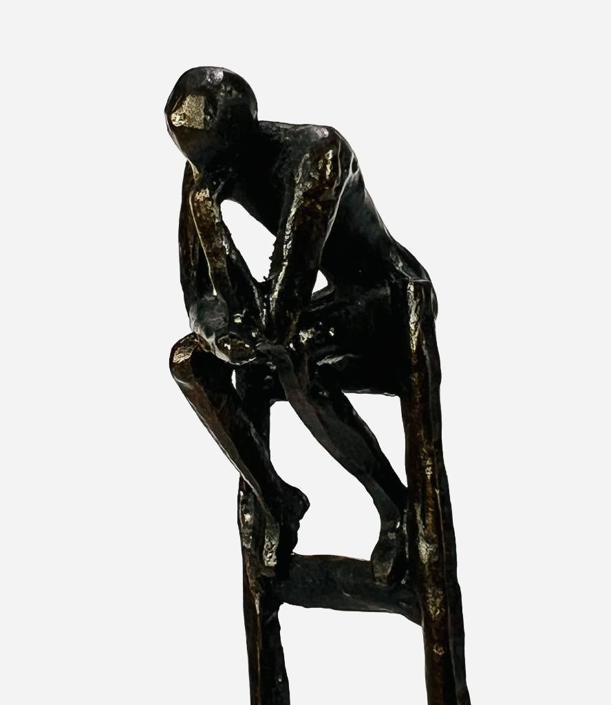 277. Bronzen beelden, C. Ammerlaan & F. Steginga., Ophalen of Verzenden