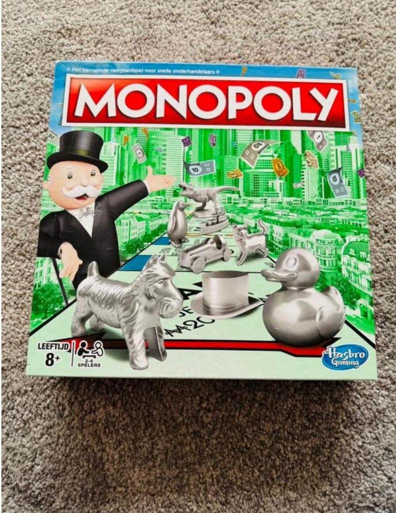 Monopoly original bordspel, Ophalen of Verzenden, Zo goed als nieuw