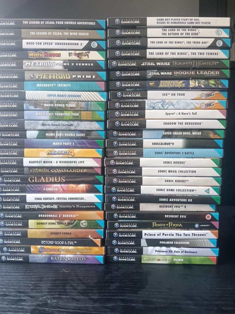 Nintendo gamecube games 56 stuks, alles kompleet met boekje!, Spelcomputers en Games, Games | Nintendo GameCube, Avontuur en Actie