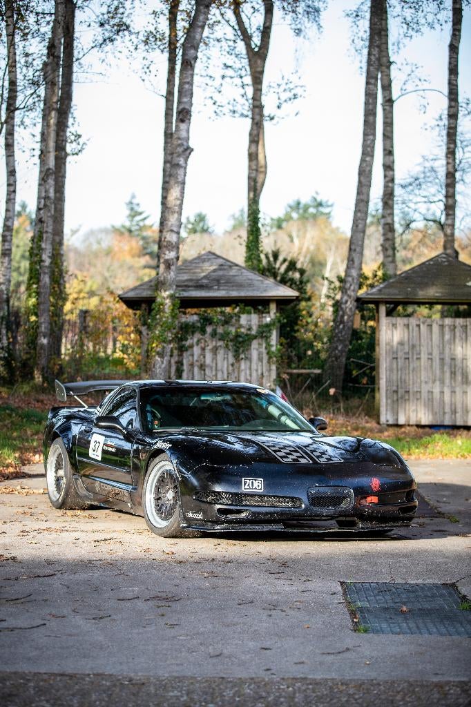 CHEVROLET CORVETTE  RACE CAR C5 Z06 5.7L LS6, Auto's, 8 cc, Achterwielaandrijving, 8 cilinders, Zwart