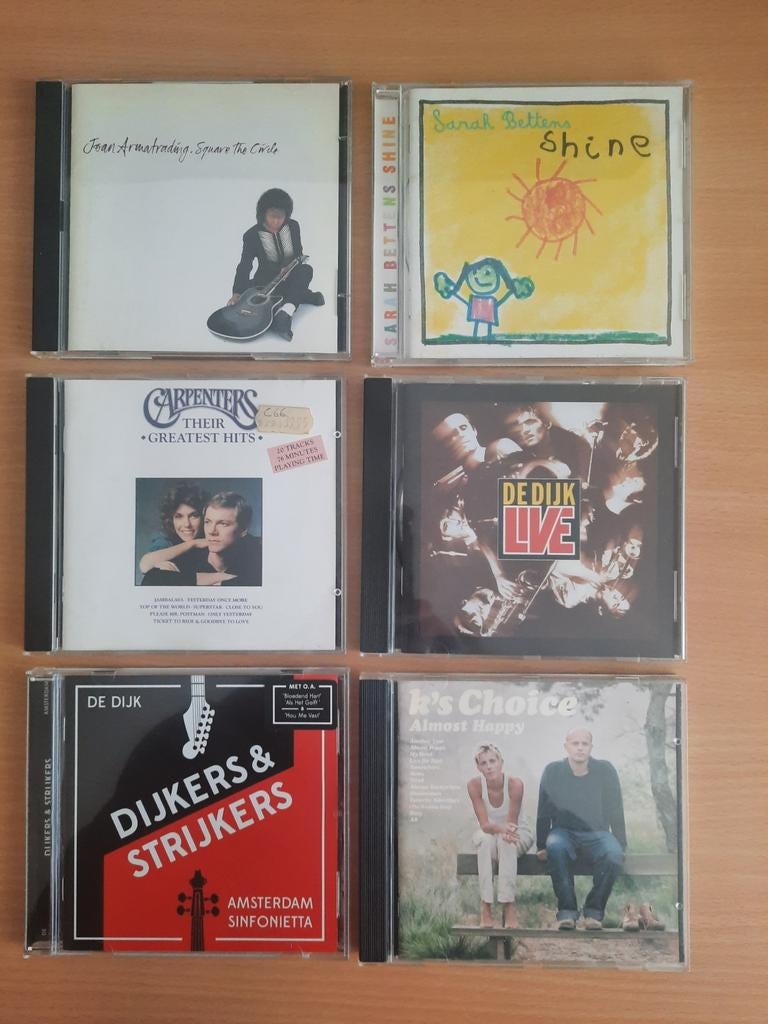 Te koop diverse cd's, Ophalen of Verzenden, Zo goed als nieuw, Poprock