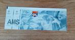 echt kaartje CL Lyon  v Ajax 2002, Verzamelen, Ophalen of Verzenden, Zo goed als nieuw, Ajax, Poster, Plaatje of Sticker