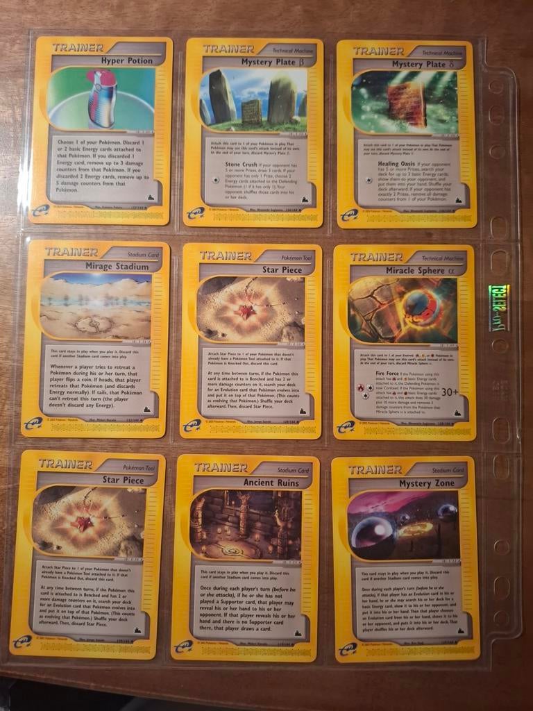 Pokémon trainer kaarten Skryridge, Ophalen of Verzenden, Zo goed als nieuw, Meerdere kaarten