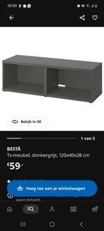 Besta Ikea tv meubel, ook los van elkaar over te nemen, Ophalen, Zo goed als nieuw, 200 cm of meer, Minder dan 100 cm