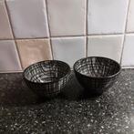 Bowls & Dishes zwart/witte schaaltjes, Ophalen of Verzenden, Zo goed als nieuw, Kom(men), Overige stijlen