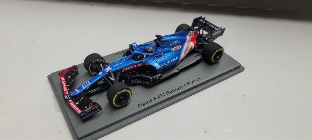 Miniature Spark 1/43 - Renault RE20 F1 #16 - Vainqueur Brésil 1980 - Arnoux