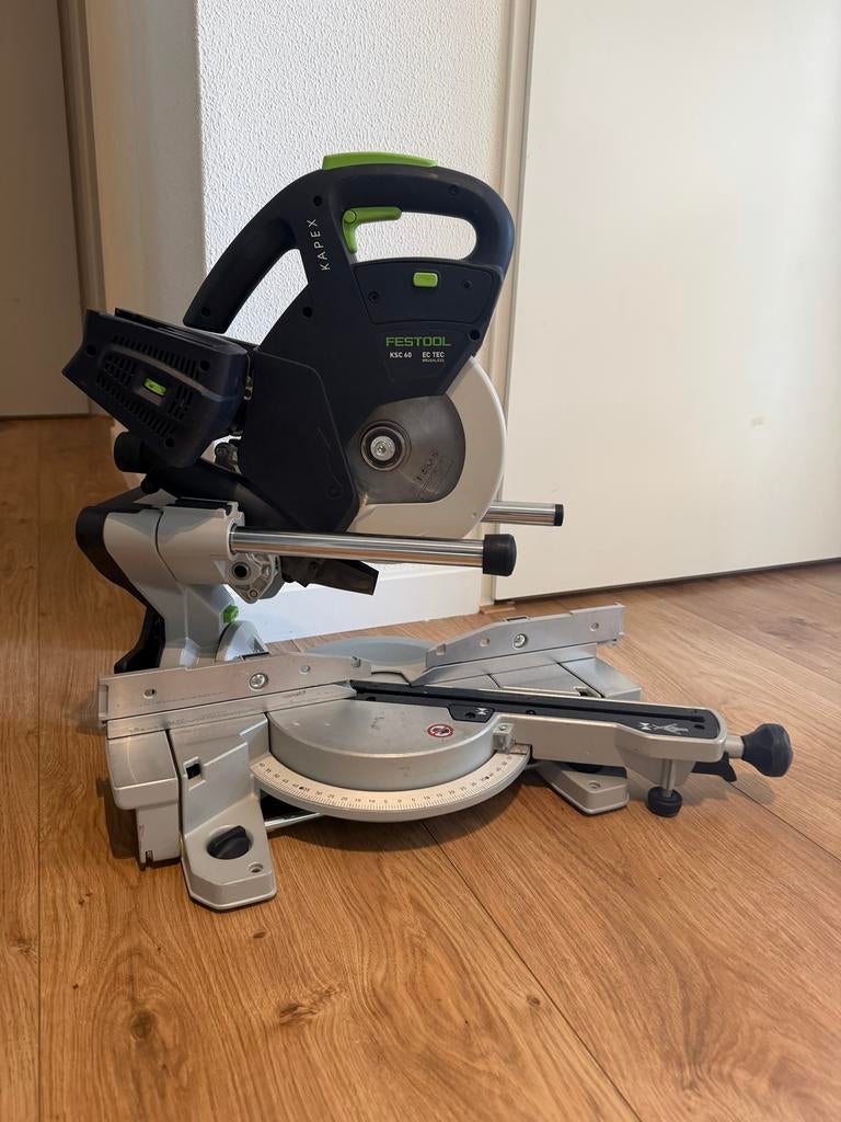 Festool KSC 60 afkortzaag, Ophalen of Verzenden, Zo goed als nieuw, Afkortzaag