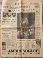 Oude Telegraaf 21 juli 1969 landing op de maan, Ophalen, 1960 tot 1980, Krant