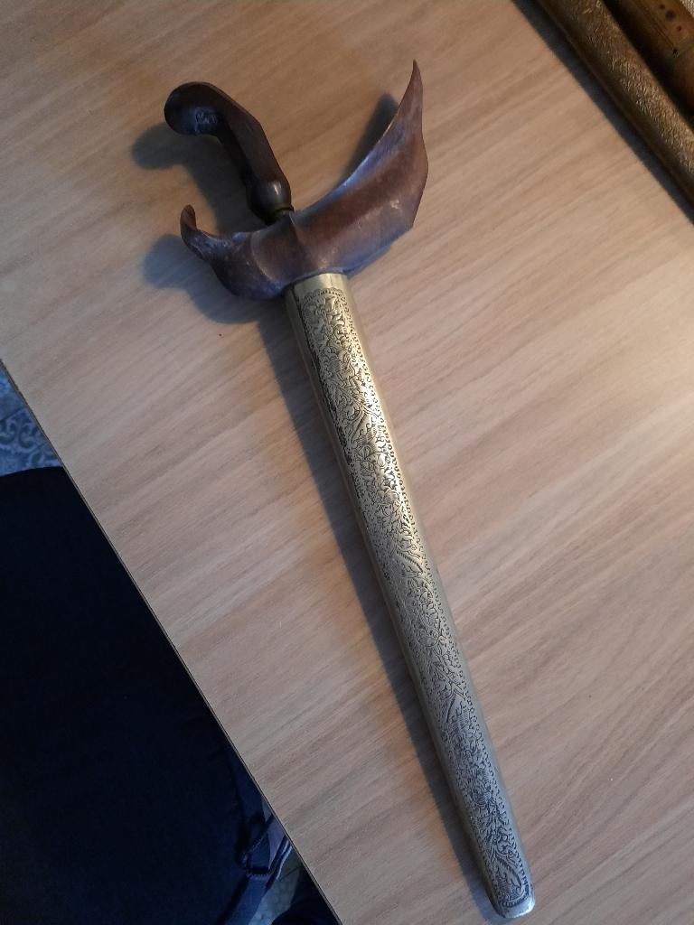 Kris zwaard indonesisch, Ophalen of Verzenden, Overige soorten, Overige gebieden, Zwaard of Sabel