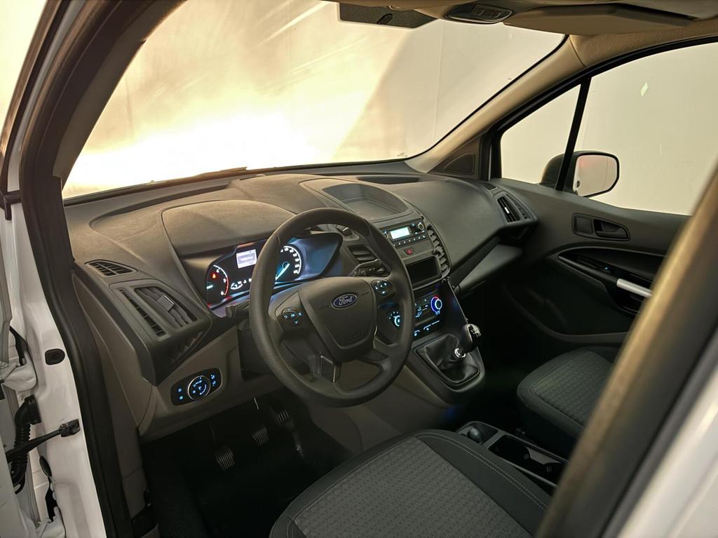 Ford Transit Connect 1.5 EcoBlue L2 l AIRCO l PDC l KASTENIN, Auto's, Bestelauto's, Voorwielaandrijving, Stof, Gebruikt, 4 cilinders