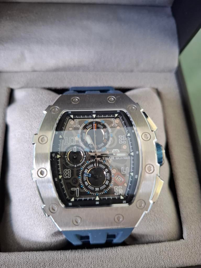 Tsar Bomba Chronograaf horloge, Ophalen of Verzenden, Nieuw, Overige merken