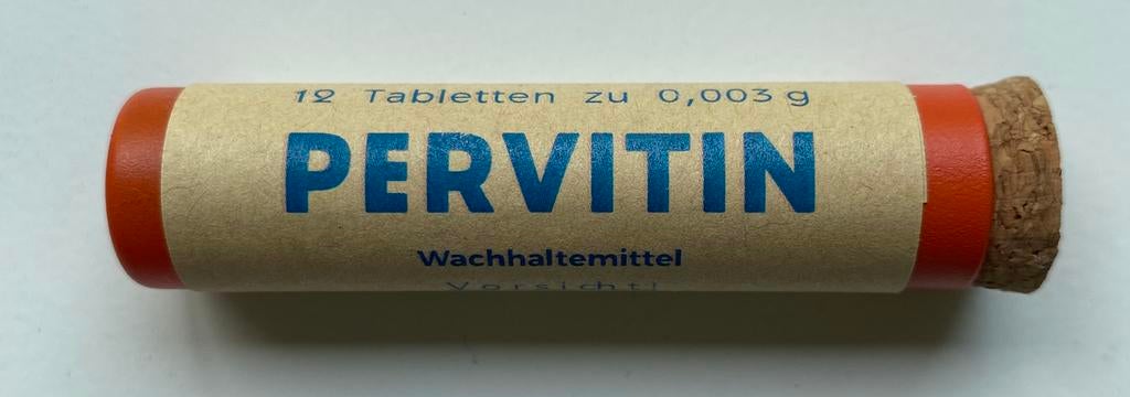 Pervitin Pervitine Duits wo2, Verzamelen, Militaria | Tweede Wereldoorlog, Ophalen of Verzenden, Duitsland