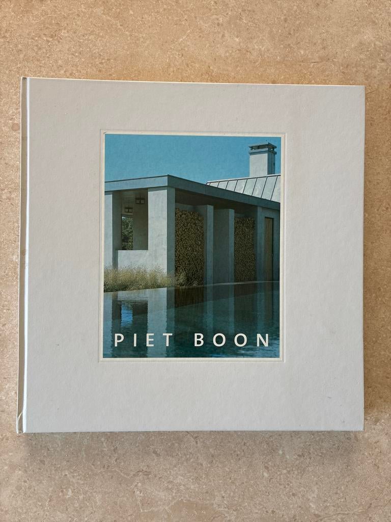 Piet Boon Architectuur Boek - Design & Interieur, Ophalen of Verzenden, Zo goed als nieuw, Architecten