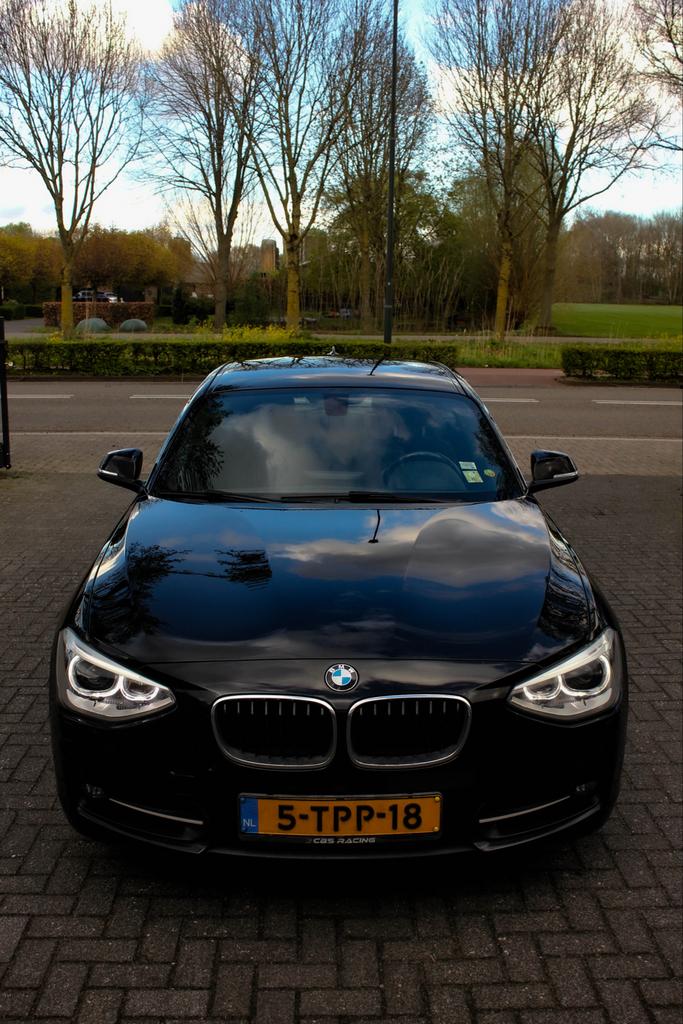 BMW 1-Serie 116D EDE 3DR 2014 M-PAKKET, Zwart, 4 cilinders, 1290 kg, Zwart