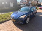 Mazda 3 2.0 Disi Hatchback 2009 Blauw, Auto's, Voorwielaandrijving, 15 km/l, 4 cilinders, Blauw