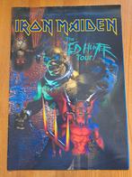 Iron Maiden postertourbook: The Ed Hunter Tour (1999)., Cd's en Dvd's, Ophalen of Verzenden, Zo goed als nieuw