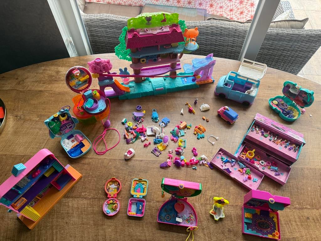 Polly Pocket Pakket, Kinderen en Baby's, Speelgoed | Overig, Ophalen of Verzenden, Zo goed als nieuw, Meisje