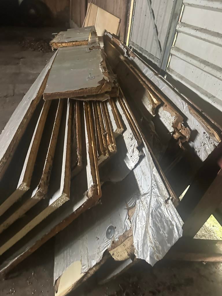 Gebruikte Dupanel PIR platen - ca. 40m2 isolatie, Ophalen, 4 tot 8 cm, Gebruikt, Hardschuim (Pir)