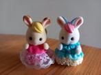Sylvanian families twee 'prinsesjes'/ konijnbabies, Ophalen of Verzenden, Zo goed als nieuw