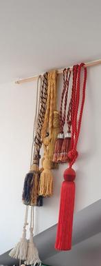 Gordijn Embrasses - Diverse kleuren en stijlen, Klassiek, Modern, Bohemian, Ophalen of Verzenden, Zo goed als nieuw, Minder dan 100 cm