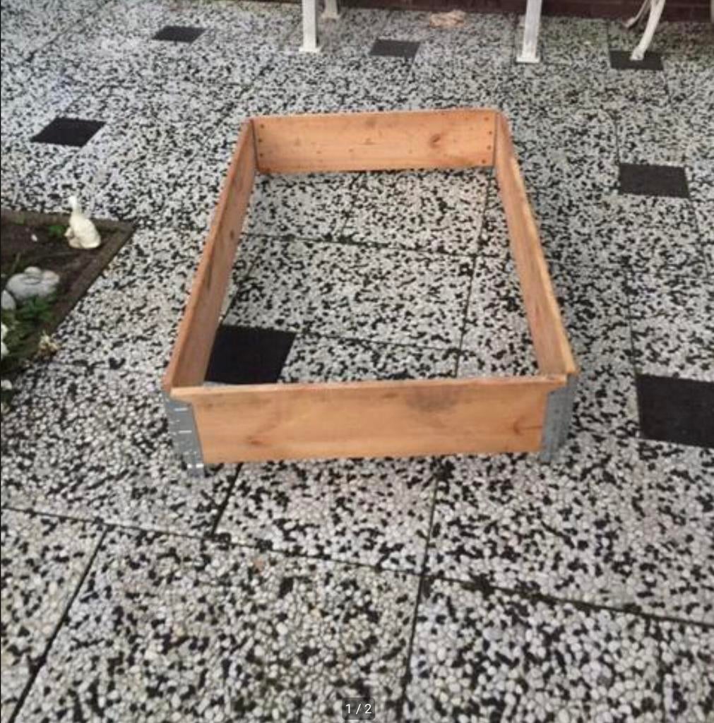 Moestuin bakken, Tuin en Terras, Bloembakken en Plantenbakken, Ophalen, Gebruikt, Minder dan 30 cm, 100 cm of meer