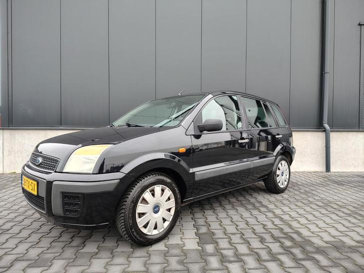 Ford Fusion 1.4 16V 2007 Zwart, Auto's, Ford, Particulier, Fusion, Airconditioning, Benzine, C, Hatchback, Handgeschakeld, Origineel Nederlands