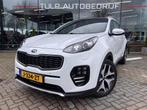 Kia Sportage 1.6 T-GDI 4WD GT-Line PlusLine Automaat Mooi!, Gebruikt, 4 cilinders, Wit, Leder