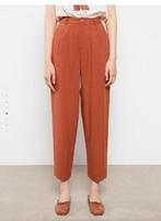 LCW broek roest oranje maat XS 34 linnen blend, Kleding | Dames, Verzenden, Oranje, Maat 34 (XS) of kleiner, Lang