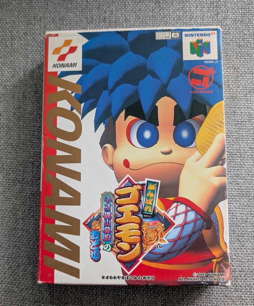 Mystical Ninja Starring Goemon Japans Nintendo 64, Spelcomputers en Games, Games | Nintendo 64, 1 speler, Verzenden, Gebruikt