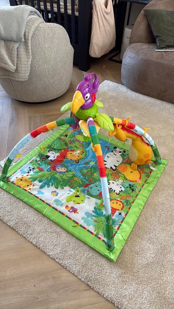 Babygym Fisher Price jungle met muziek, Ophalen of Verzenden, Gebruikt, Babygym, Met geluid