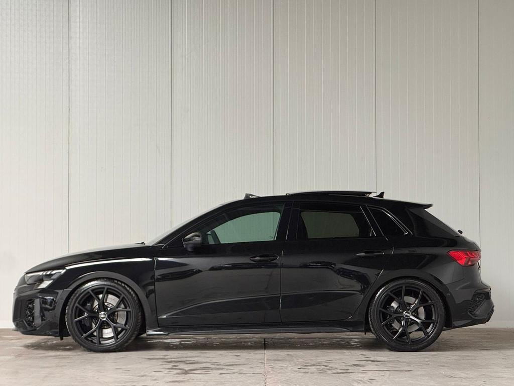 Audi A3 Sportback 2.5 TFSI RS3 quattro l OPF DELETE l FULL P, Automaat, Gebruikt, Euro 6, Zwart