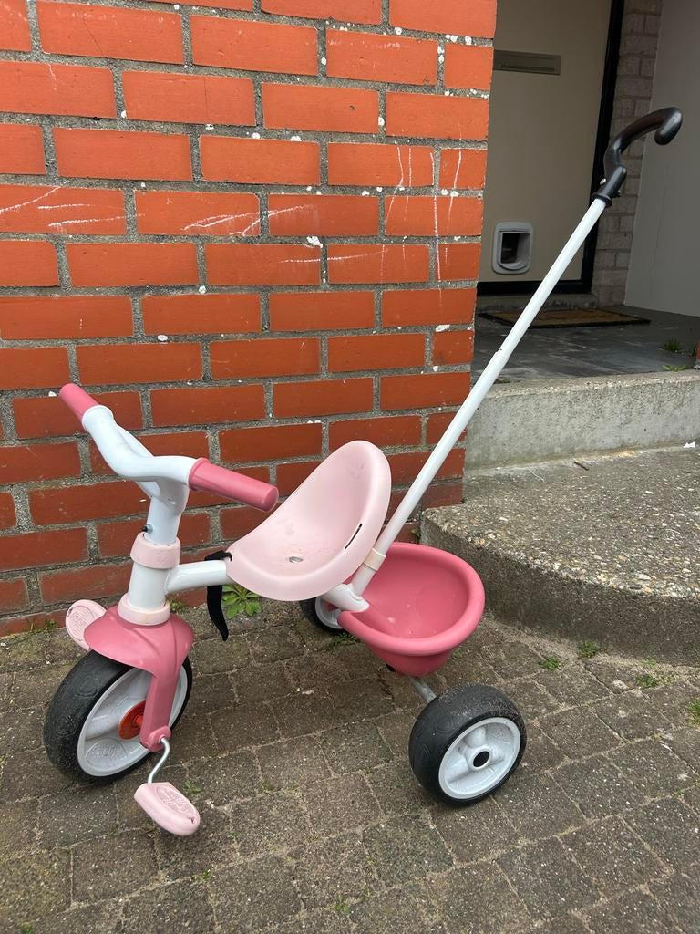 Smoby Be Move driewieler met duwstang, Fietsen en Brommers, Ophalen of Verzenden, Gebruikt, Duwstang