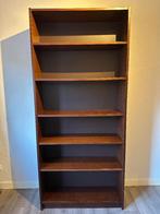 boekenkast donker eikenfineer, Ophalen, Met plank(en), Gebruikt, 200 cm of meer
