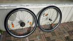 Wielen set 28 inch, Fietsen en Brommers, Fietsonderdelen, Gebruikt, Onbekend, Algemeen, Ophalen