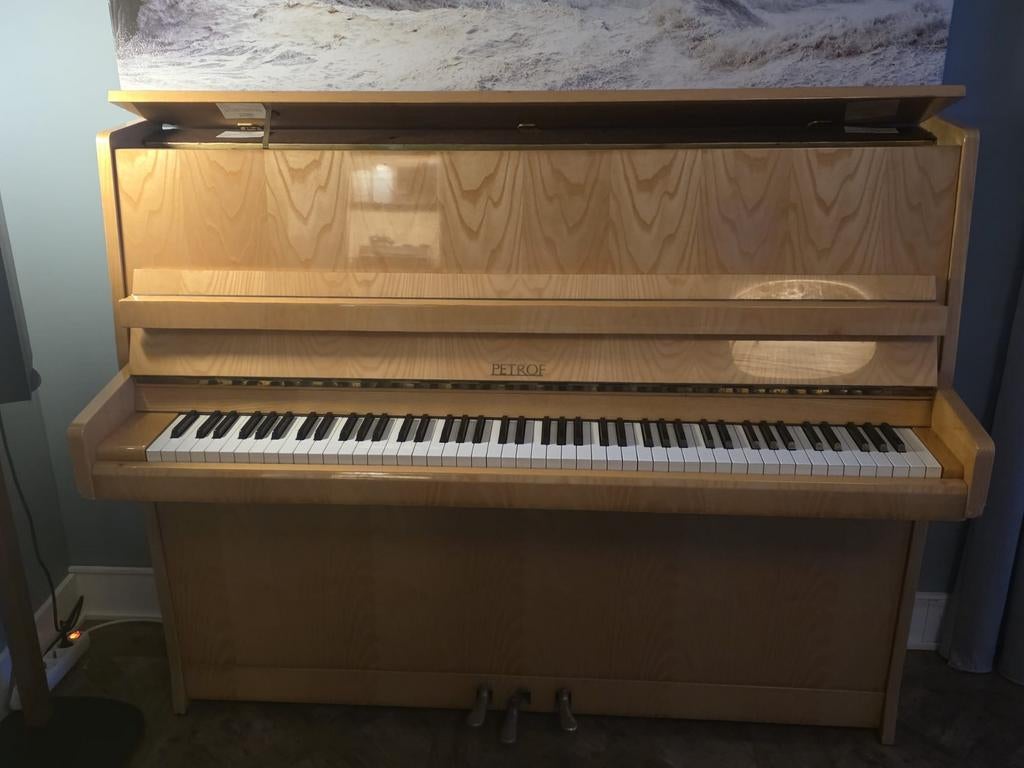 Petrof piano, Muziek en Instrumenten, Piano's, Ophalen, Gebruikt, Hoogglans