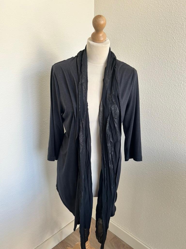 Betty Barclay maat 40 antraciet grijs zilver vest 3136, Maat 38/40 (M), Betty Barclay, Betty Barclay, Betty Barclay