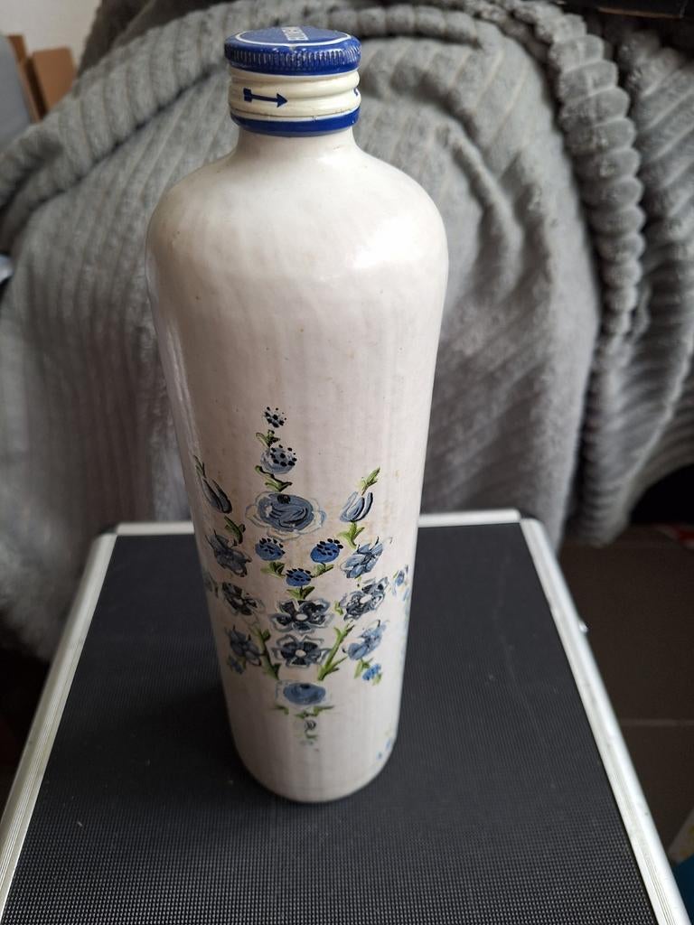 Delftsblauwe jenever fles, Antiek en Kunst, Ophalen of Verzenden