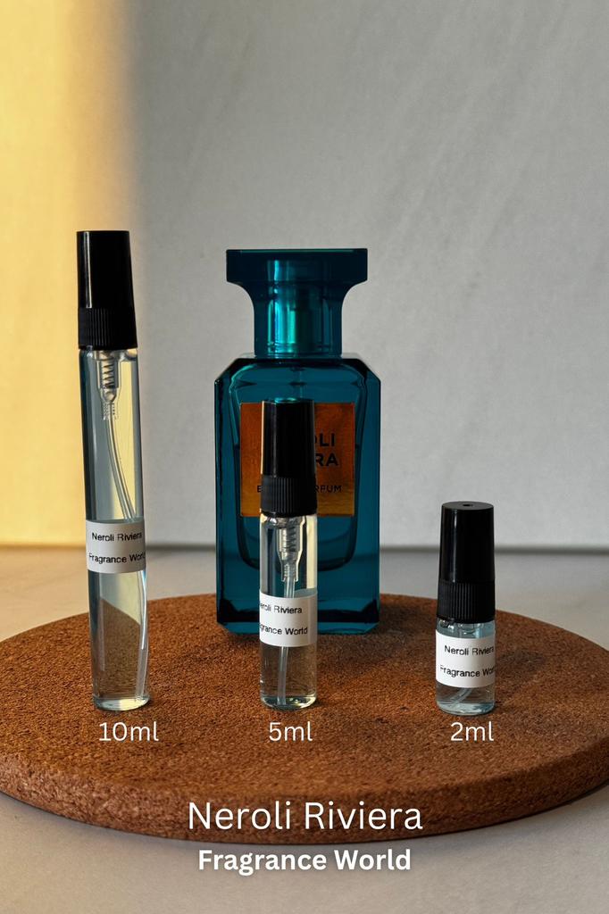 Neroli Riviera Fragrance World Decants (2, 5, 10ml), Ophalen of Verzenden, Zo goed als nieuw