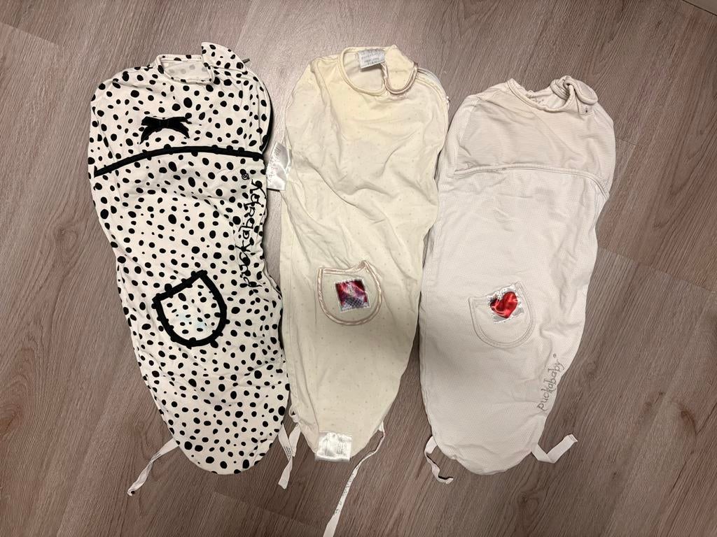 3x Puckababy inbaker slaapzakken, Kinderen en Baby's, Dekens, Slaapzakjes en Inbakerproducten, Ophalen of Verzenden, Gebruikt