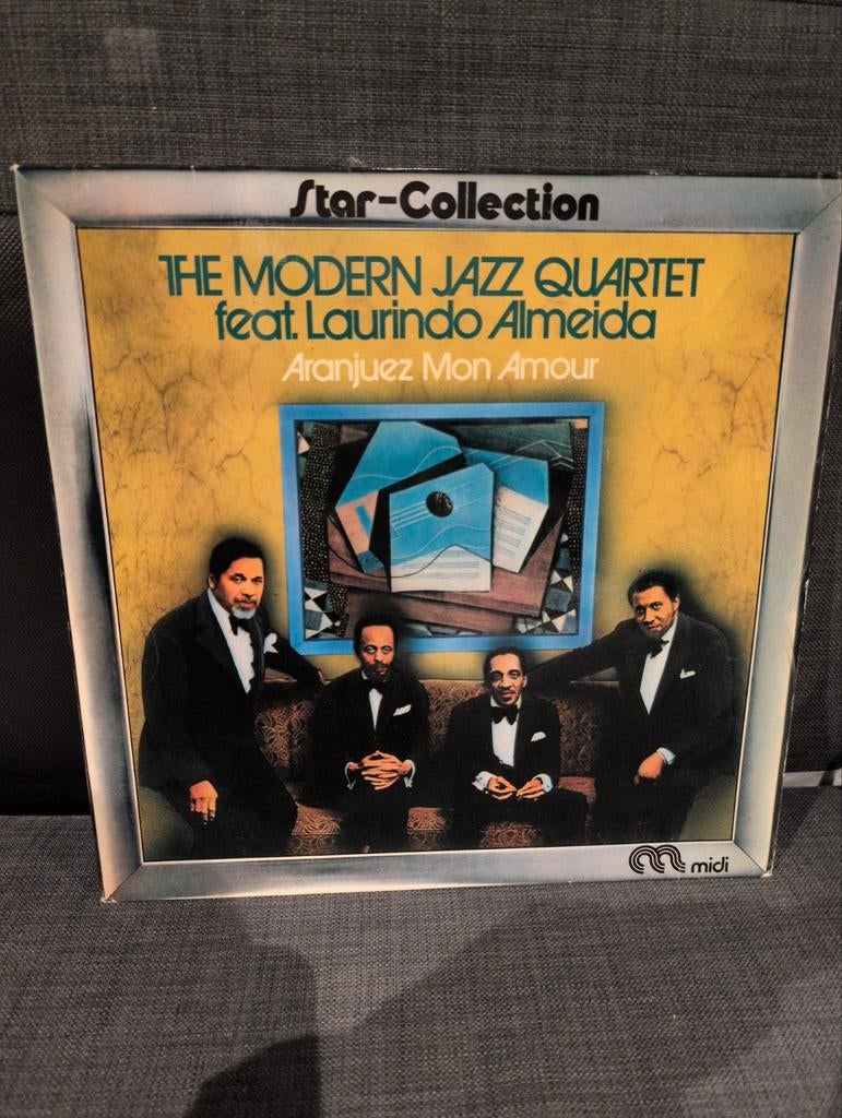 LP The Modern Jazz Quartet feat. Laurindo Almeida - Aranjuez, Cd's en Dvd's, Vinyl | Jazz en Blues, 1960 tot 1980, Ophalen of Verzenden