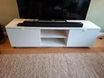 IKEA BYAS - TV meubel - wit, Huis en Inrichting, Kasten | Televisiemeubels, Ophalen, 50 tot 100 cm, Zo goed als nieuw, Minder dan 100 cm