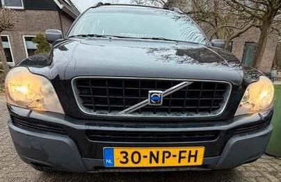 TOP AANBIEDING XC90 2.5 T 2004 Zwart 7 pers. Young timer, Auto's, Volvo, XC90, Zwart, 4 cilinders, 7 stoelen