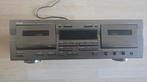 YAMAHA KX- W421 DUAL CASSETTE DECK PLAYER/RECORDER, Ophalen of Verzenden, Dubbel, Overige merken, Auto-reverse