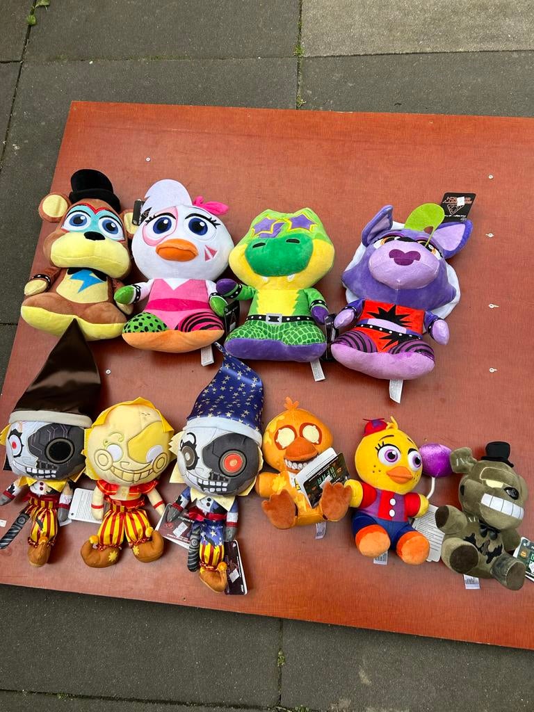 Nieuwe Five Nights at Freddy's Knuffels - Diverse Karakters, Overige merken, Overige karakters, Overige typen, Nieuw